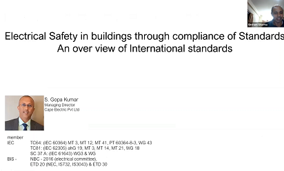 Electrical Safety in buildings through compliance of Standards